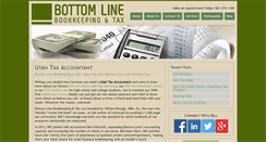 Desktop Screenshot of bottomlineslc.com
